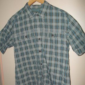 Eddie Bauer Medium short sleeve button down shirt